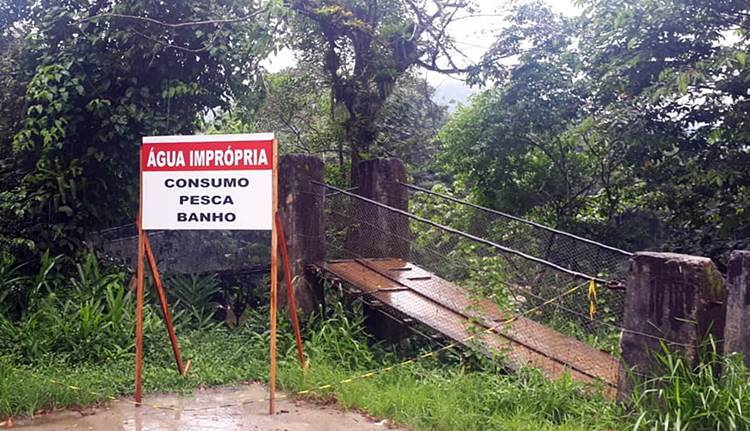 Após longo período de chuvas, Rio São João continua interditado em Garuva