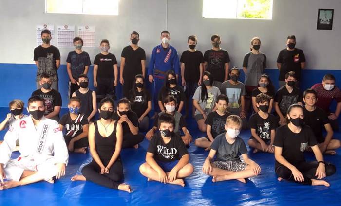 Jiu-Jitsu já é opção de esporte e lazer para 90 crianças e adolescentes em Garuva.