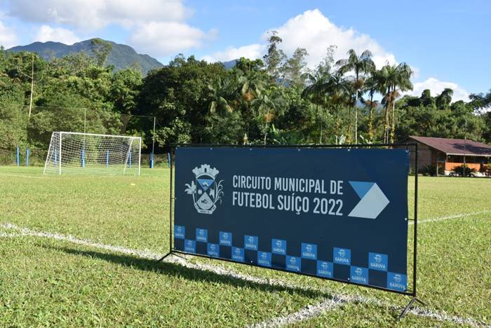 Veja os resultados da 1ª rodada do Campeonato Municipal de Futebol Suíço 2022, em Garuva.