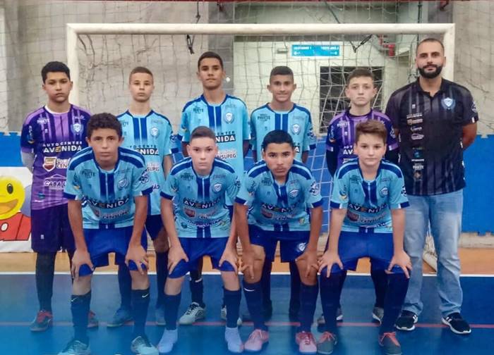 Sub 14 da Associação Garuvense de Futsal e Futebol estreia na Liga Joinvilense de Futsal.