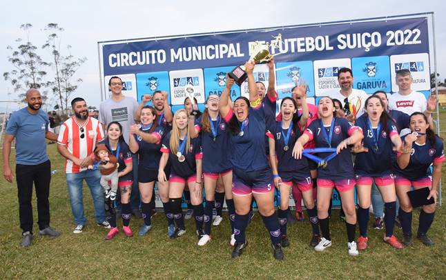 Conheça os campeões do Circuito Municipal de Futebol Suíço, em Garuva.